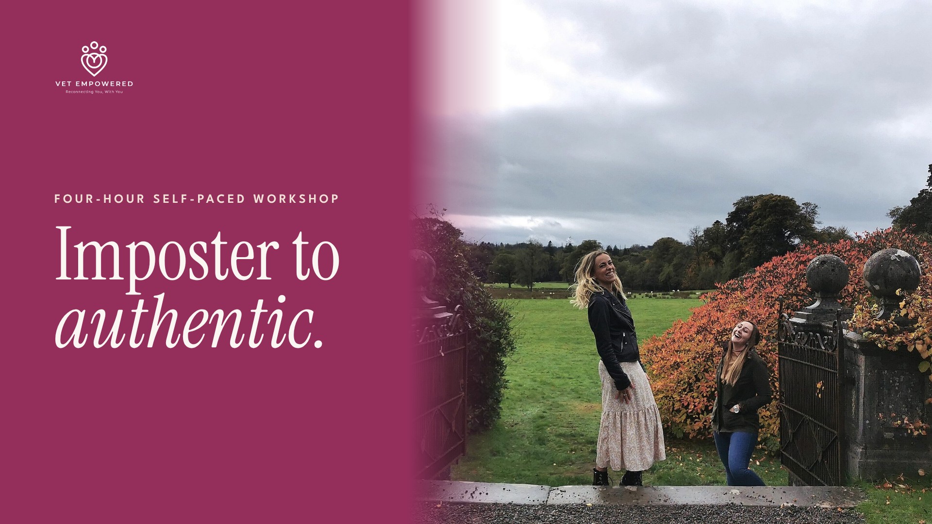 Course cover for Imposter to Authentic by Vet Empowered