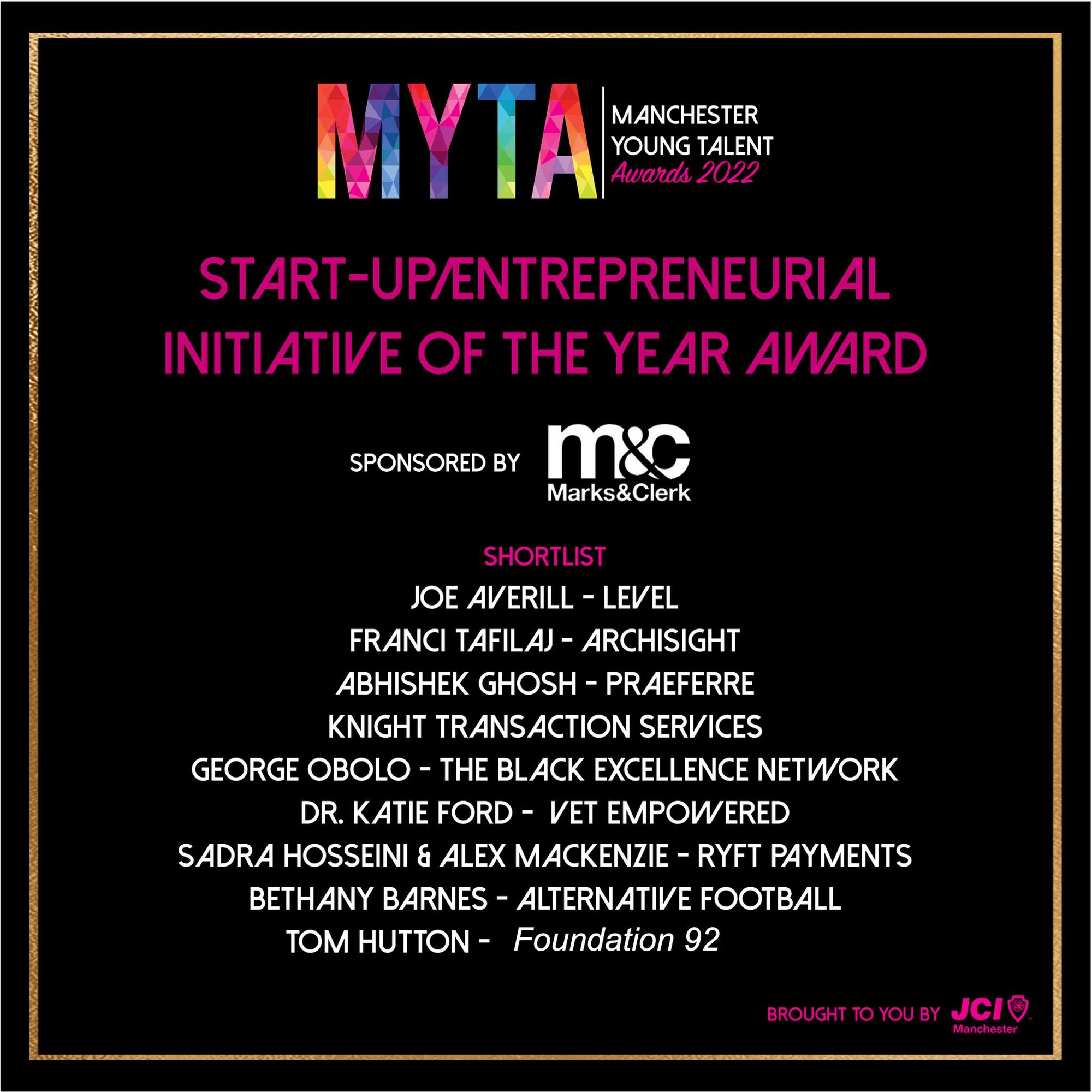 Manchester Young Talent Awards