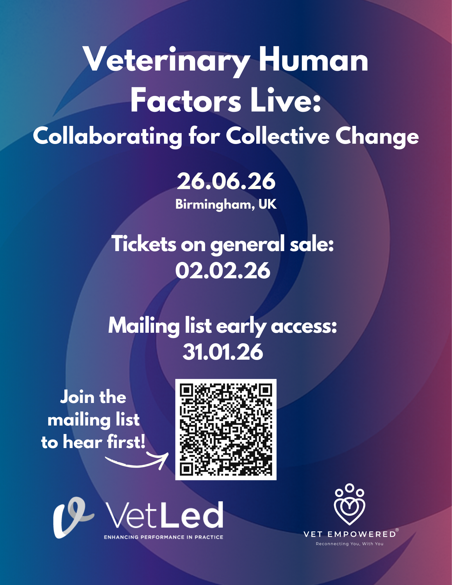 Veterinary Human Factors Live